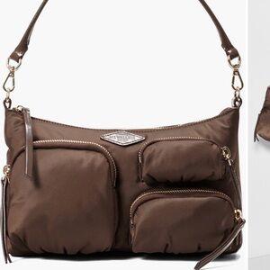 MZ Walnut Petite Shoulder Chelsea NWT